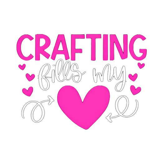 Crafting Fills My Heart Hoodie
