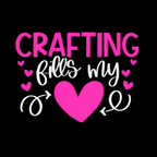 Crafting Fills My Heart T-Shirt