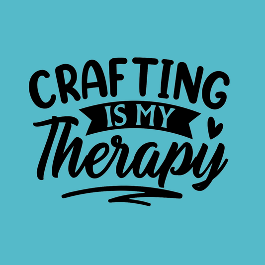 Crafting Is My Therapy T-Shirt
