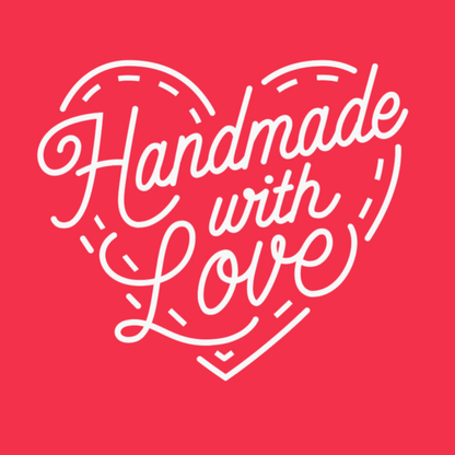 Handmade with Love Heart T-Shirt