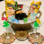Ultimate Fiesta Margarita Gift Basket - Premium Cocktail Kit with Glasses, Snacks & More