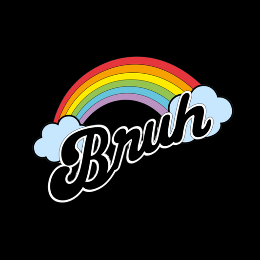 Rainbow Bruh Meme T-Shirt