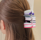 Rainbow Book Stack Hair Clip