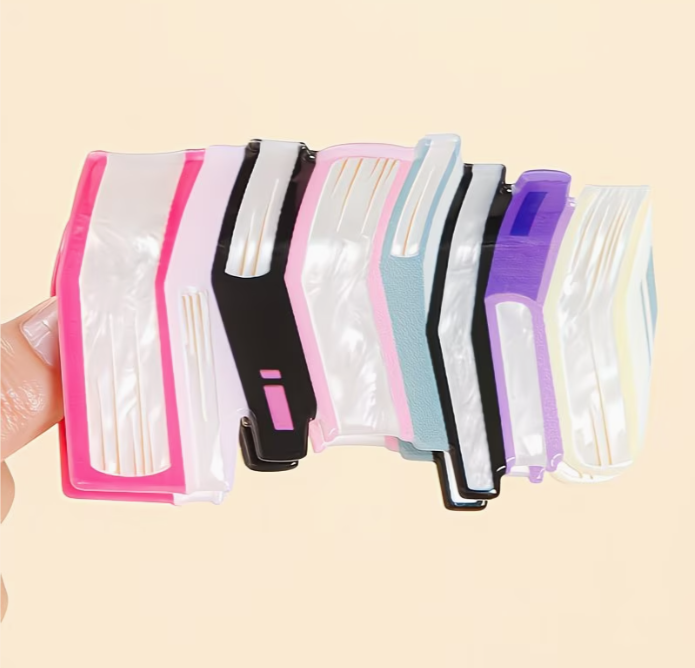Rainbow Book Stack Hair Clip