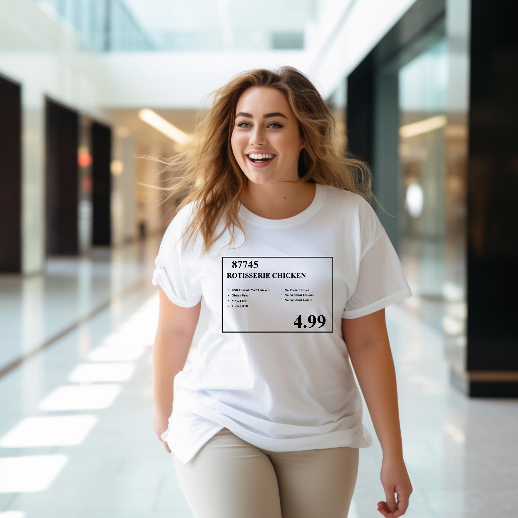 Costco Rotisserie Chicken Price Tag T-Shirt