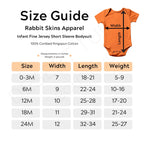 Baby Bodysuit Size Guide Chart