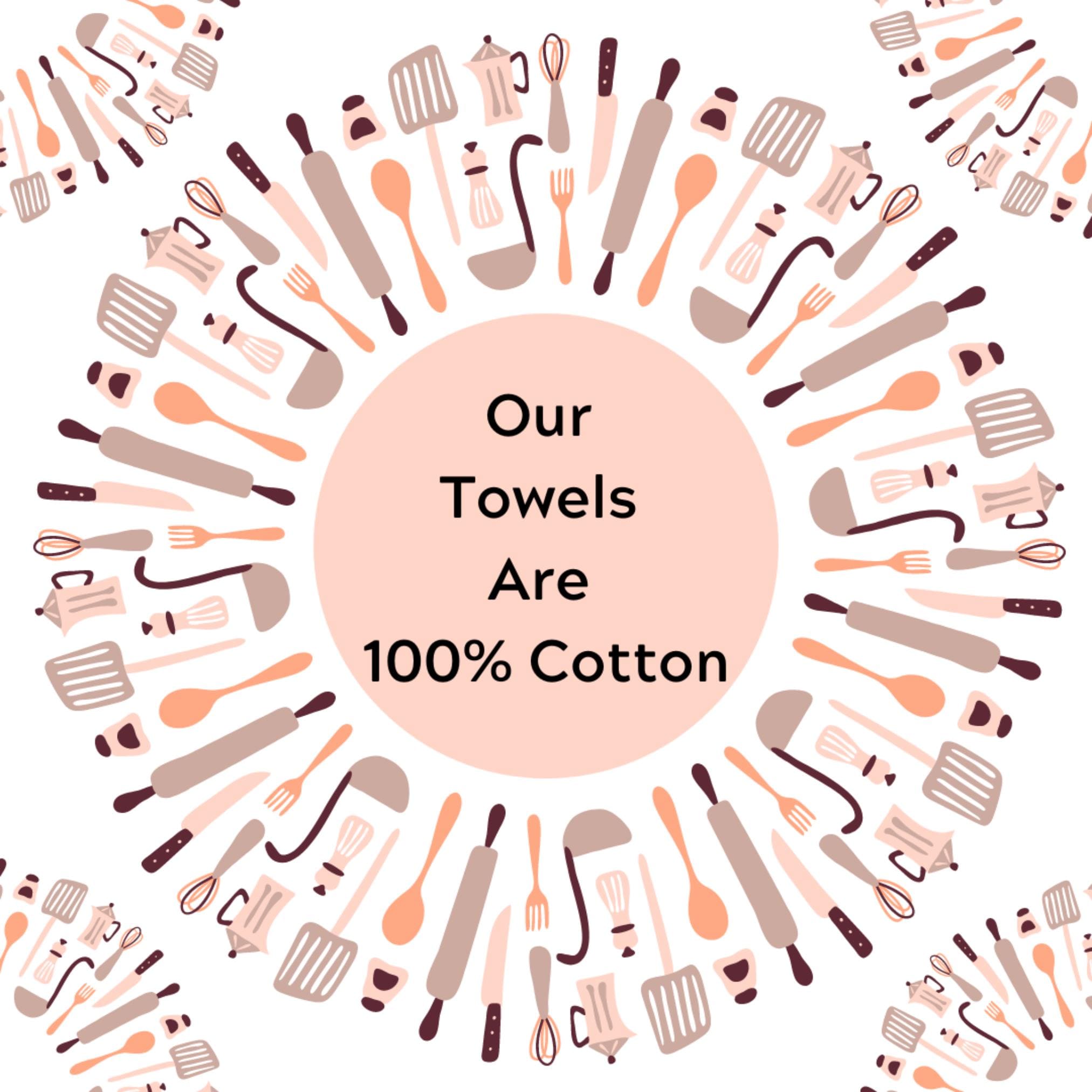 Set of 3 Funny Fiesta Mexican Flour Sack Tea Towels