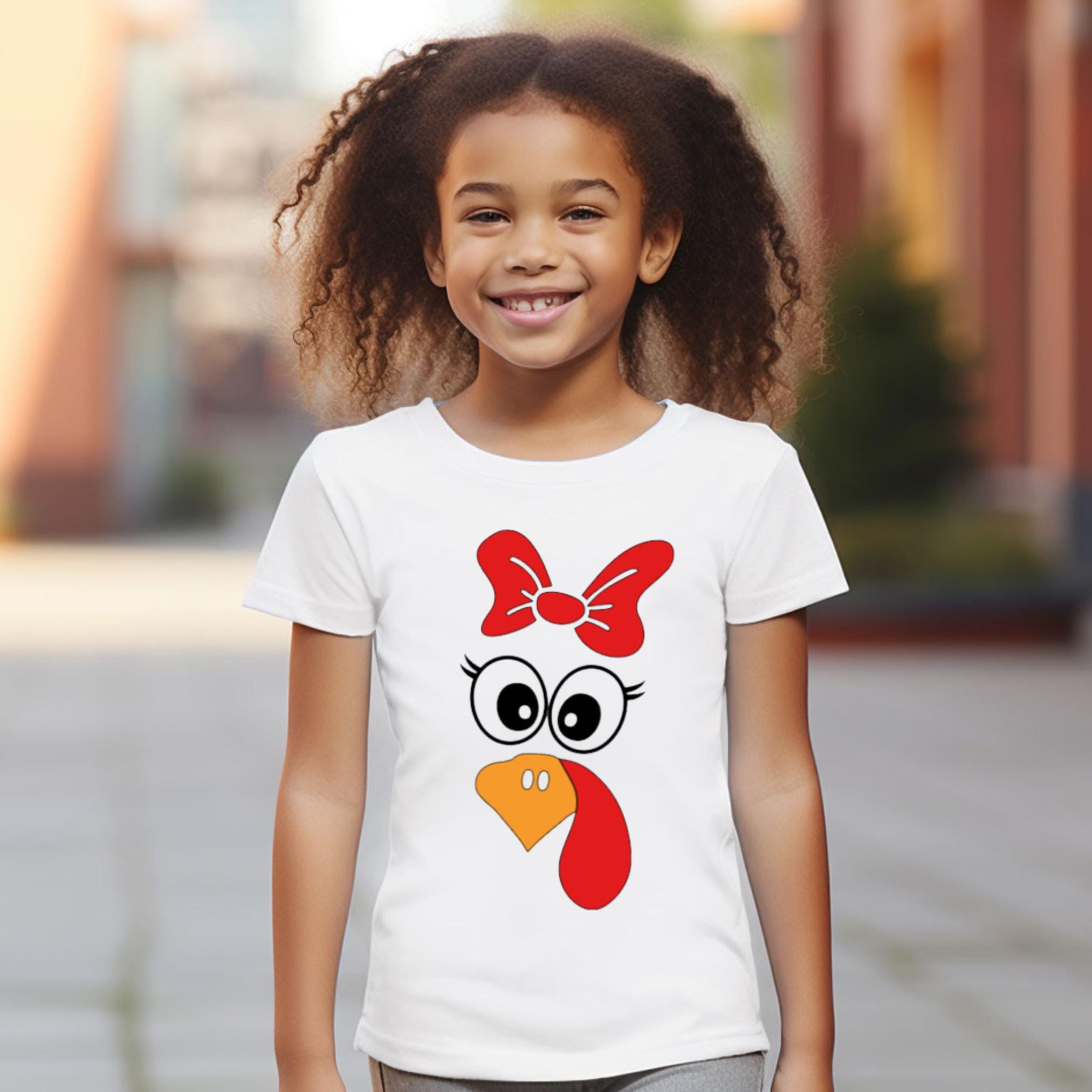 Thanksgiving Turkey T-Shirt for Kids