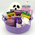 Purple Ghost Coloring Book Gift Set
